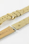 ostrich leather watch strap