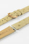 ostrich leather watch strap
