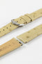 ostrich leather watch strap