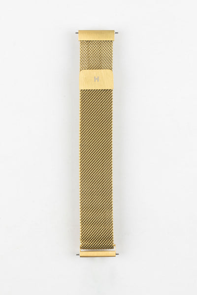 Hirsch MILANAISE Mesh Watch Band in GOLD