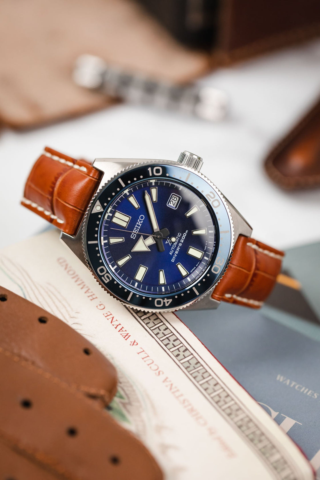Hirsch Modena Leather Watch Strap | Brown | WatchObsession UK – Watch ...