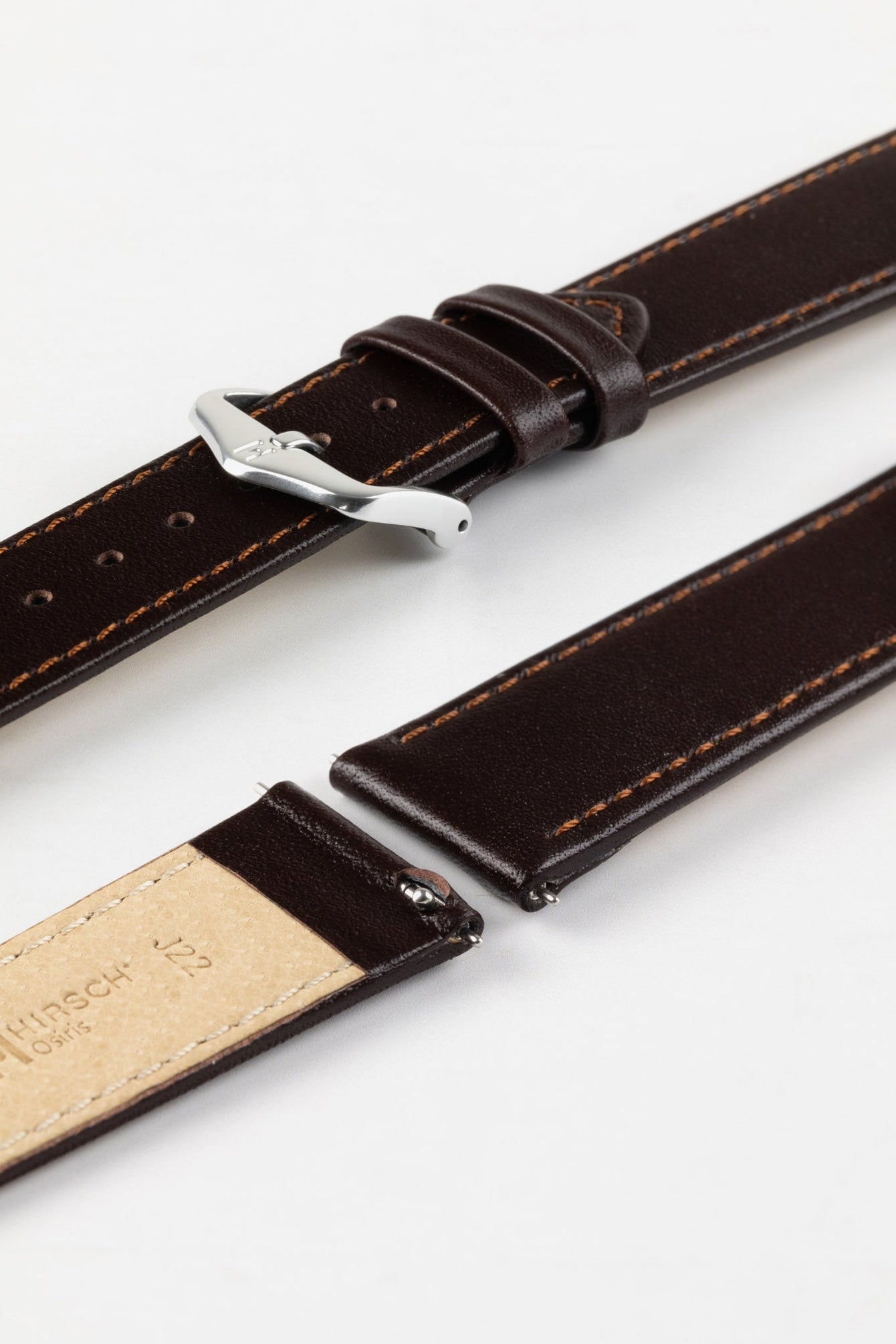 Cinturino Per Orologio HIRSCH Osiris In Vera Pelle Di Vitello - Classico, Elegante, Per Lui E Lei, Larghezza 18 Mm Cinturino Per Orologio HIRSCH Osiris In Vera Pelle Di Vitello - Classico, Elegante, Per Lui E Lei, Larghezza 18 Mm