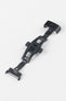 Hirsch PUSHER Clasp in BLACK