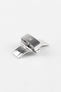 Hirsch PUSHER Clasp in SILVER