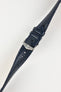 Hirsch RAINBOW Lizard Embossed Leather Quick-Release Watch Strap in BLUE