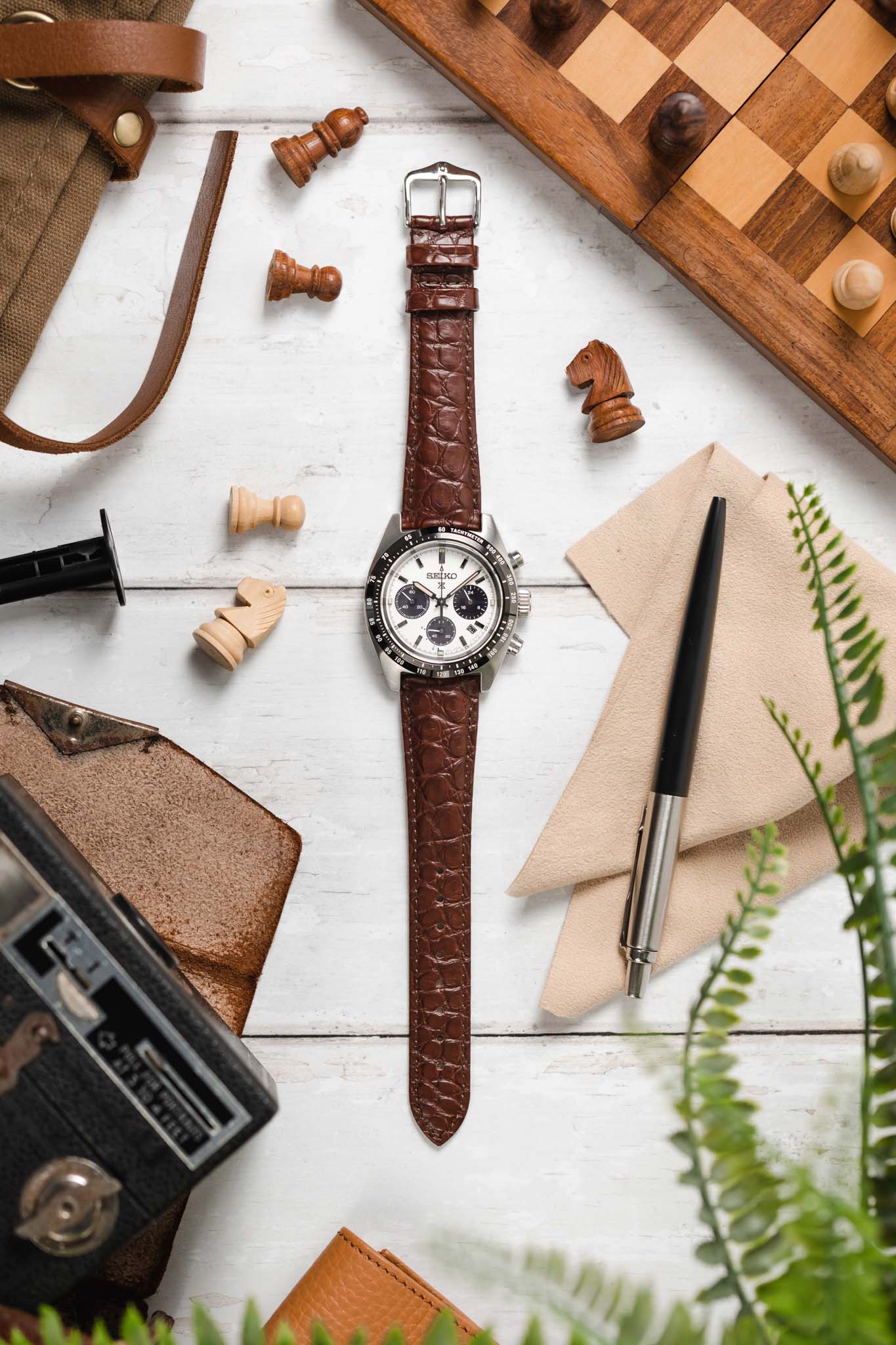 Reochan.m's shop  Hirsch Regent Leather Watch Strap | Brown | WatchObsession UK