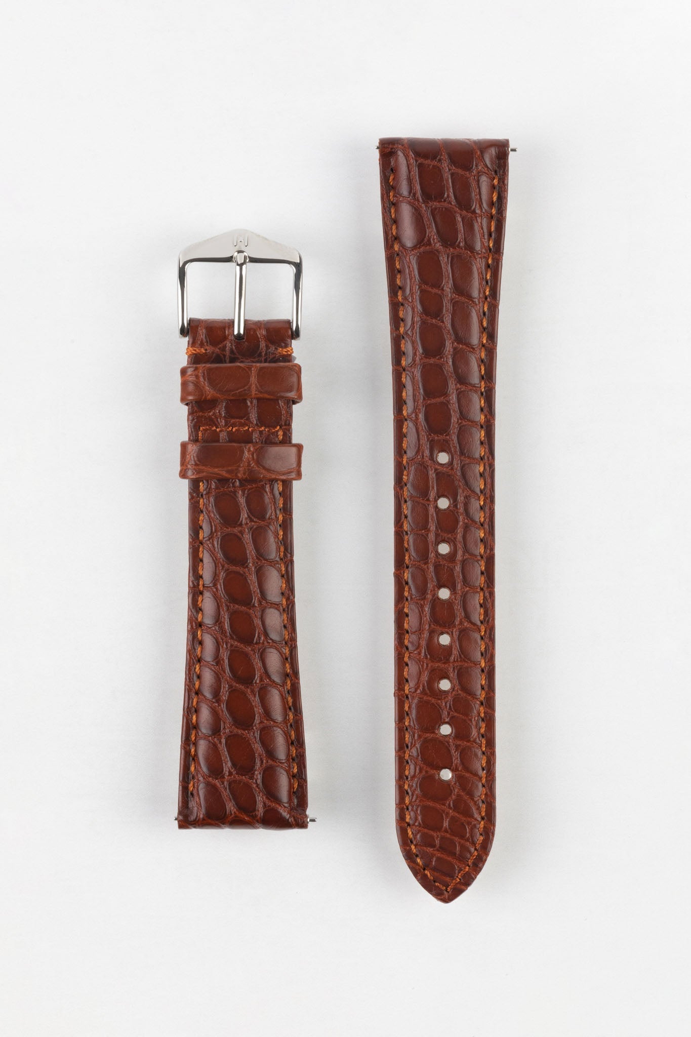 Reochan.m's shop  Hirsch Regent Leather Watch Strap | Brown | WatchObsession UK