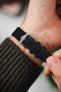 Hirsch SERRO Suede Watch Strap in BLACK