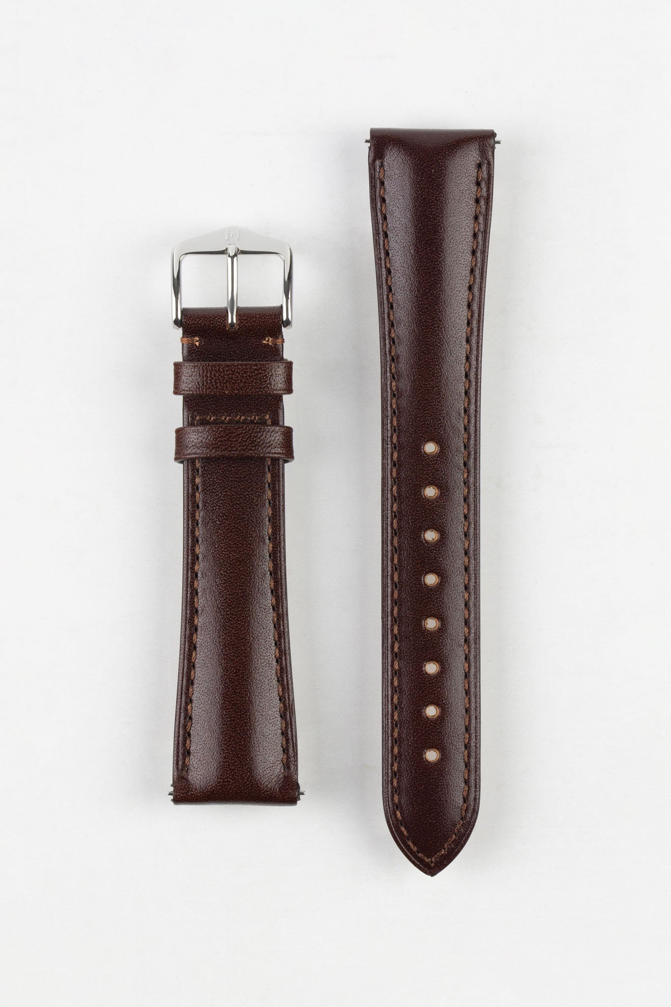 Hirsch Siena Watch Strap | Brown | WatchObsession UK – Watch Obsession