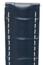 blue alligator leather strap 