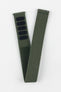 Hirsch VOCEM Fabric Watch Strap in GREEN