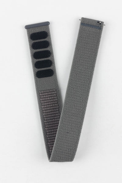 Hirsch VOCEM Fabric Watch Strap in GREY
