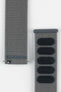 Hirsch VOCEM Fabric Watch Strap in GREY