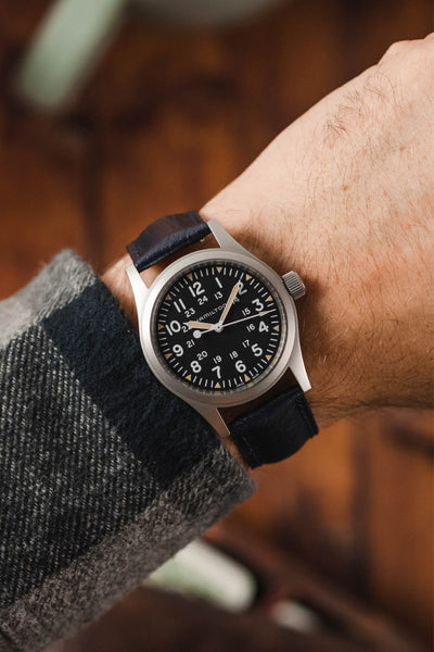 hypoallergenic leather watch strap 