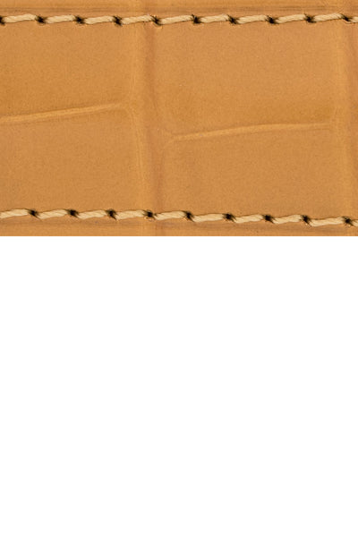 Honey Alligator Watch Strap