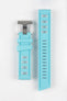 ISOfrane Rubber Dive Watch Strap in TURQUOISE