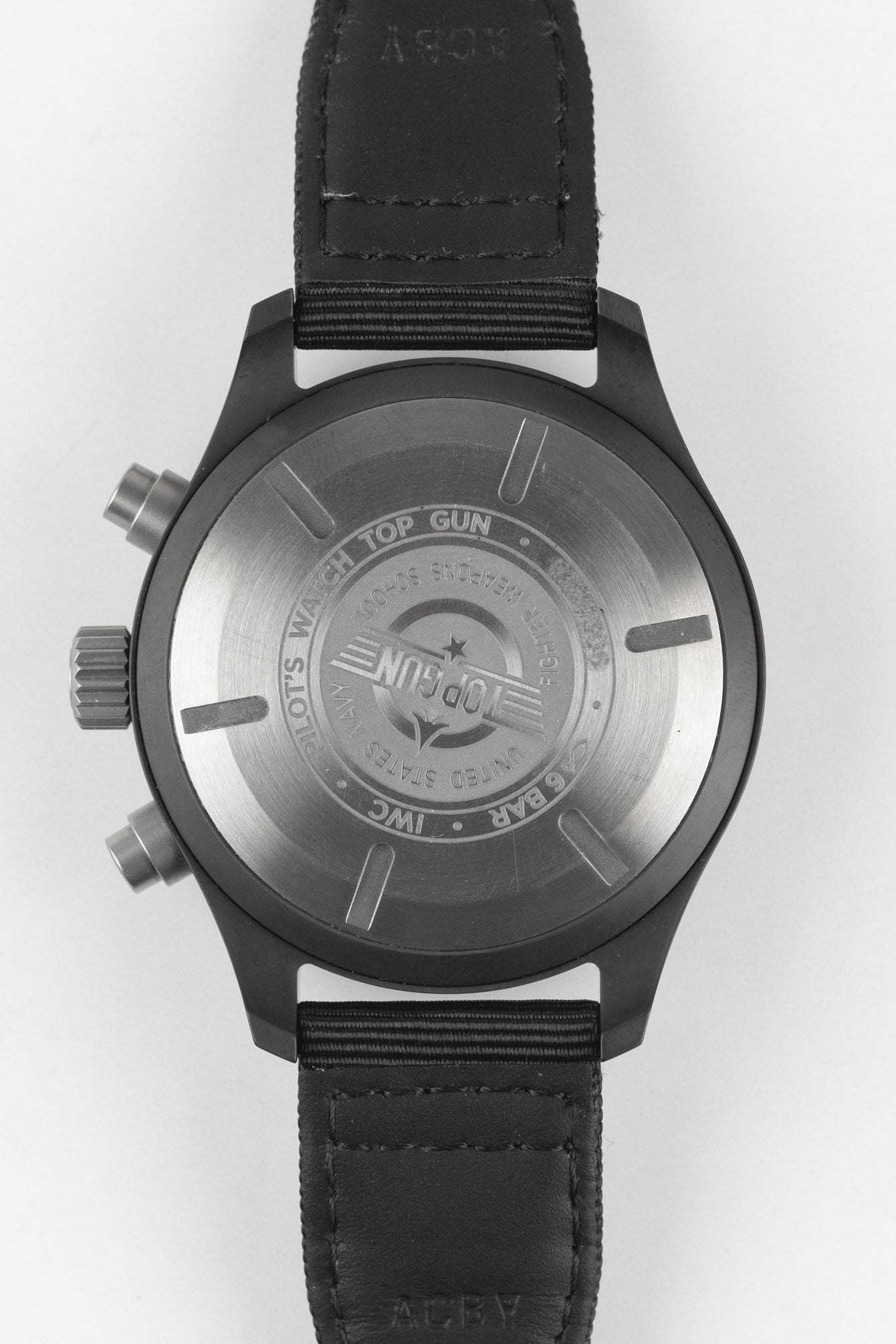 IWC Pilot's Watch Chronograph Top Gun - Black Dial
