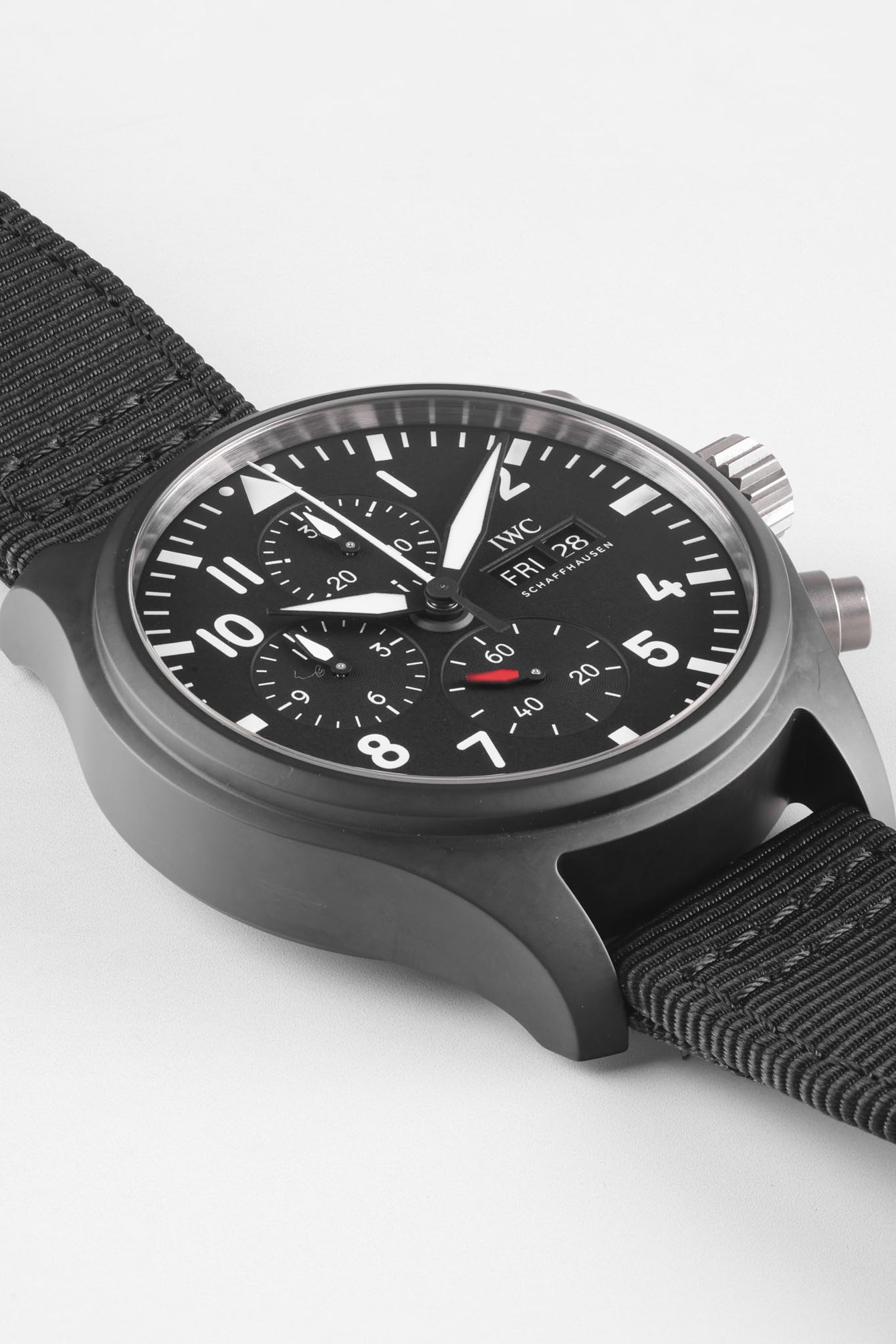 IWC Pilot's Watch Chronograph Top Gun - Black Dial