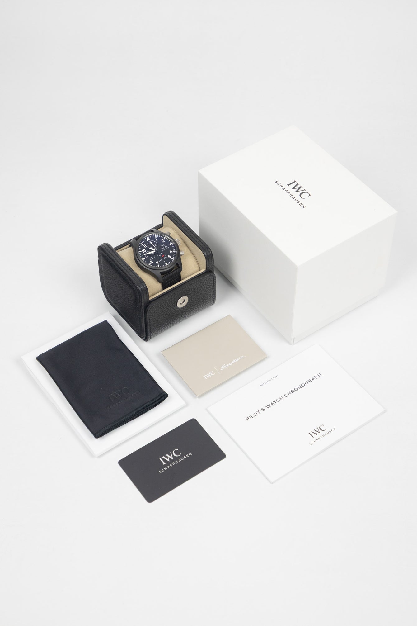 IWC Pilot's Watch Chronograph Top Gun - Black Dial
