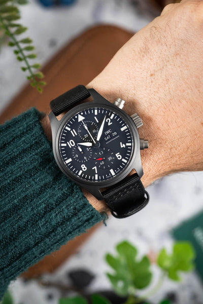 IWC Pilot's Watch Chronograph Top Gun - Black Dial
