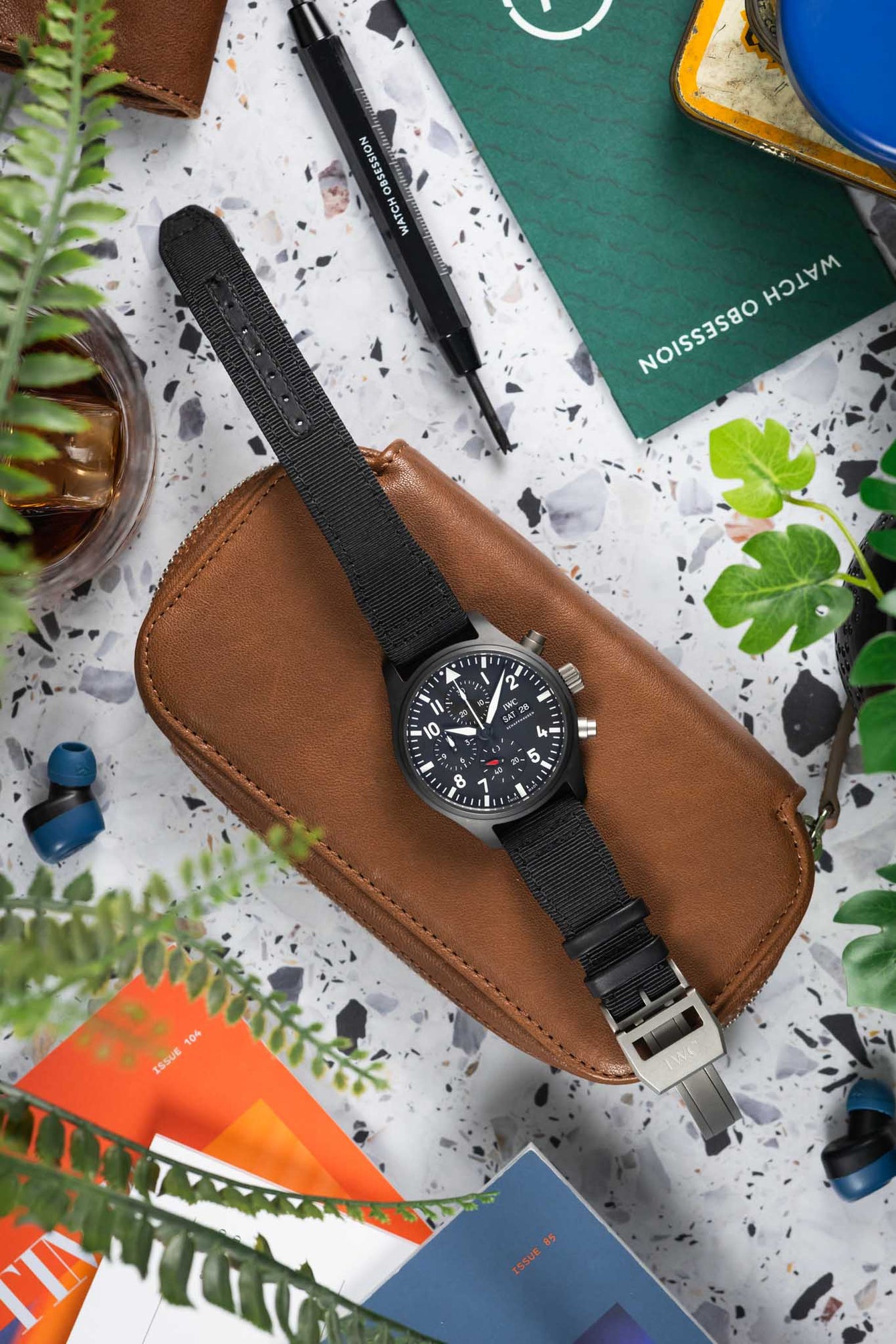 IWC Pilot's Watch Chronograph Top Gun - Black Dial