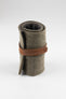 JPM Canvas Watch Roll with Suede Lining in GREY