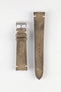 JPM Italian Distressed Tasso Leather Watch Strap in SAND