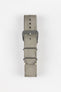 JPM Italian Leather One-Piece Watch Strap in TASSO GREY