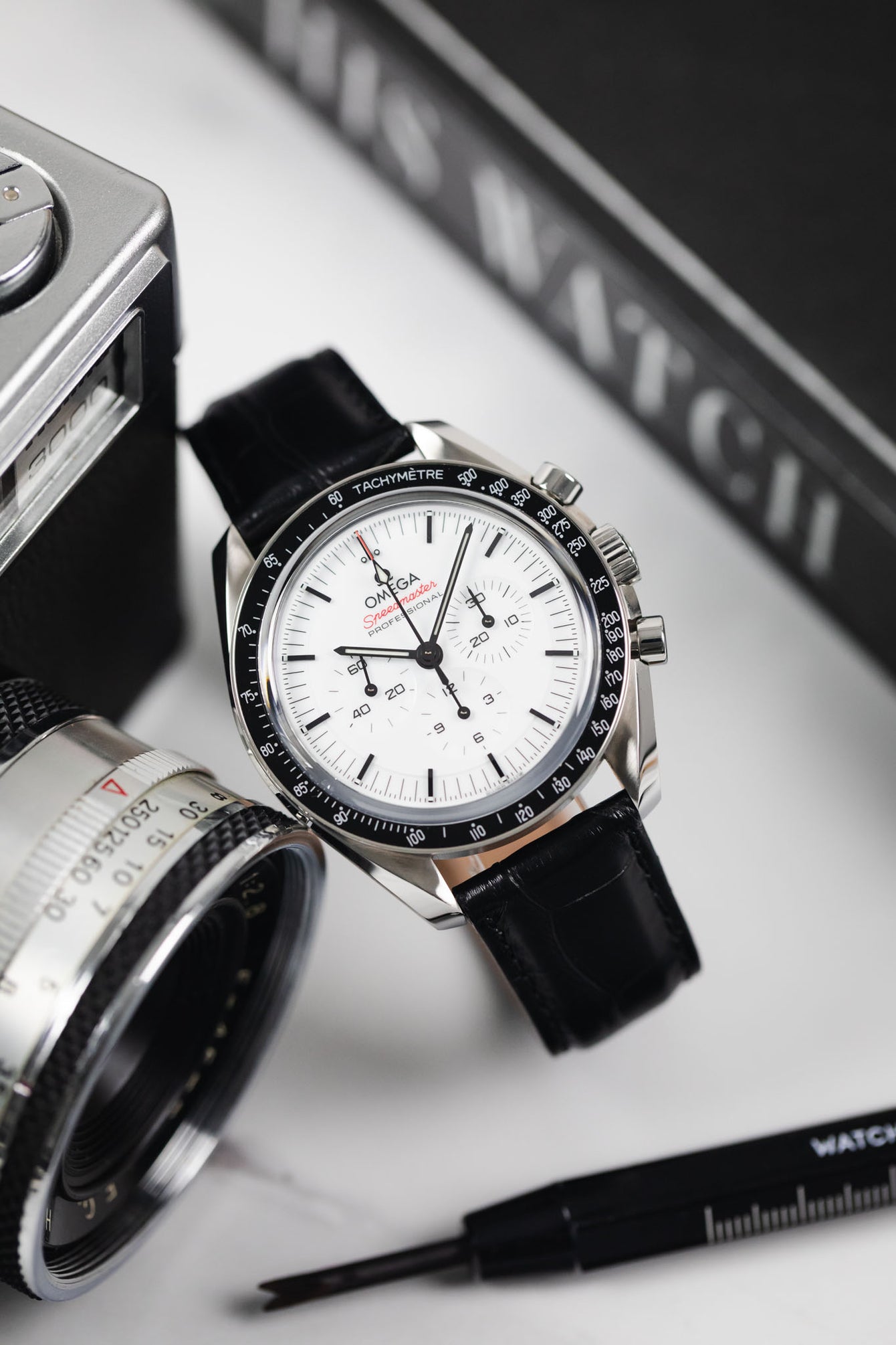 Morellato AMADEUS Genuine Alligator Watch Strap in BLACK