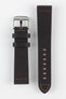 Morellato BRAMANTE Vintage Calfskin Leather Watch Strap in BROWN