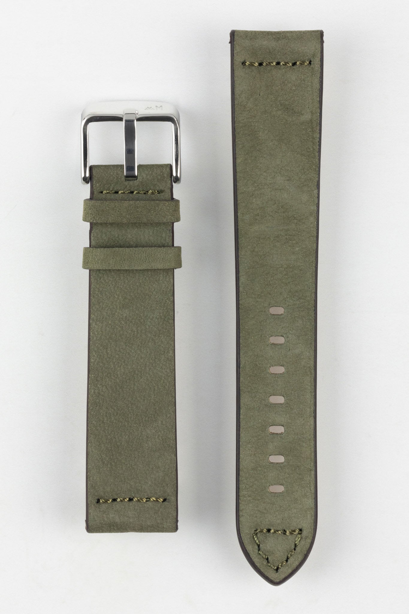 Morellato Vintage Calfskin Leather Watch Strap | Green | WO