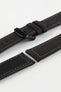 Morellato CORFÙ Recycled Gabardine Fabric Watch Strap in BROWN