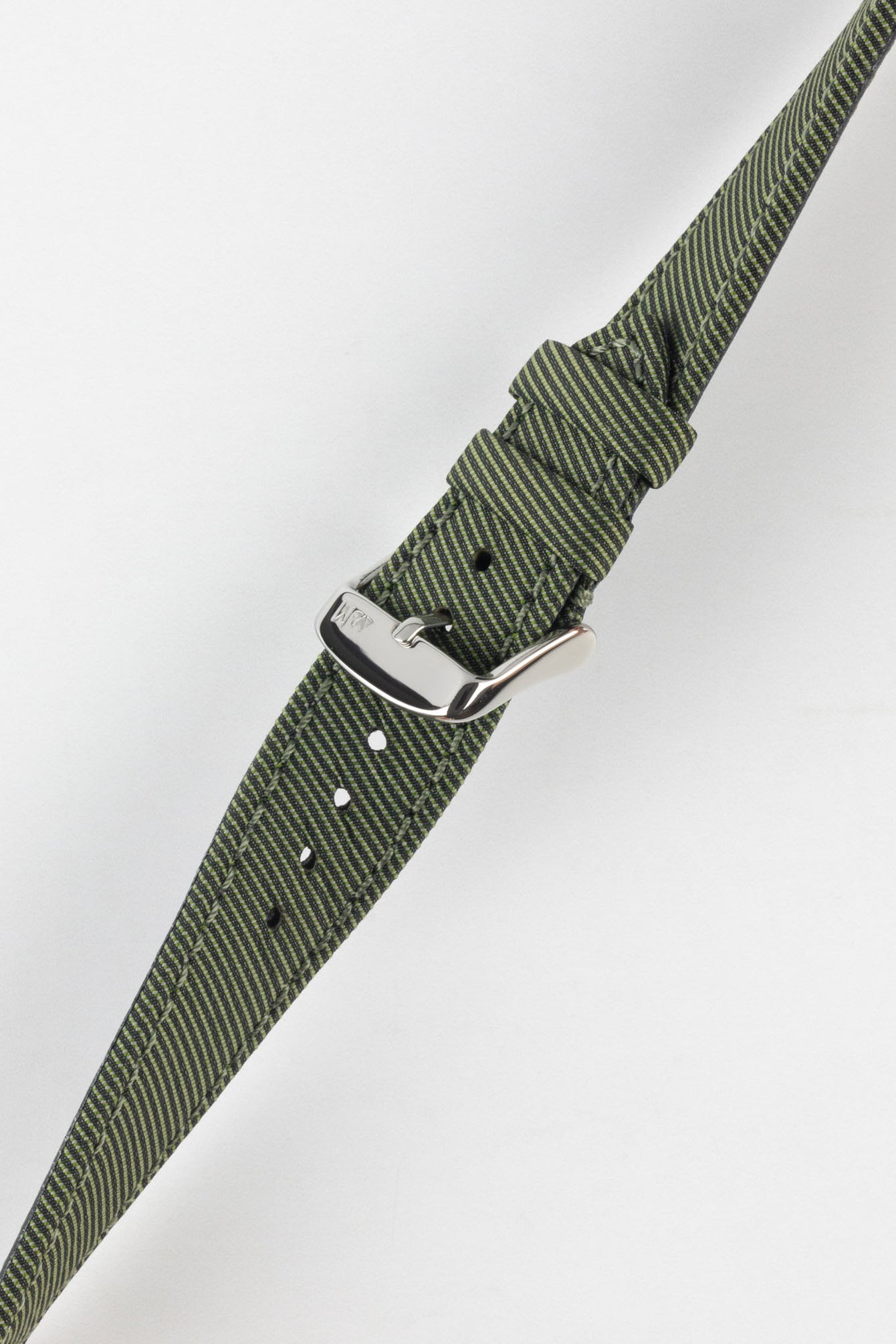 Morellato CORFÙ Recycled Gabardine Fabric Watch Strap in GREEN