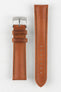 Morellato DERAIN Smooth Calfskin Leather Watch Strap in GOLD BROWN