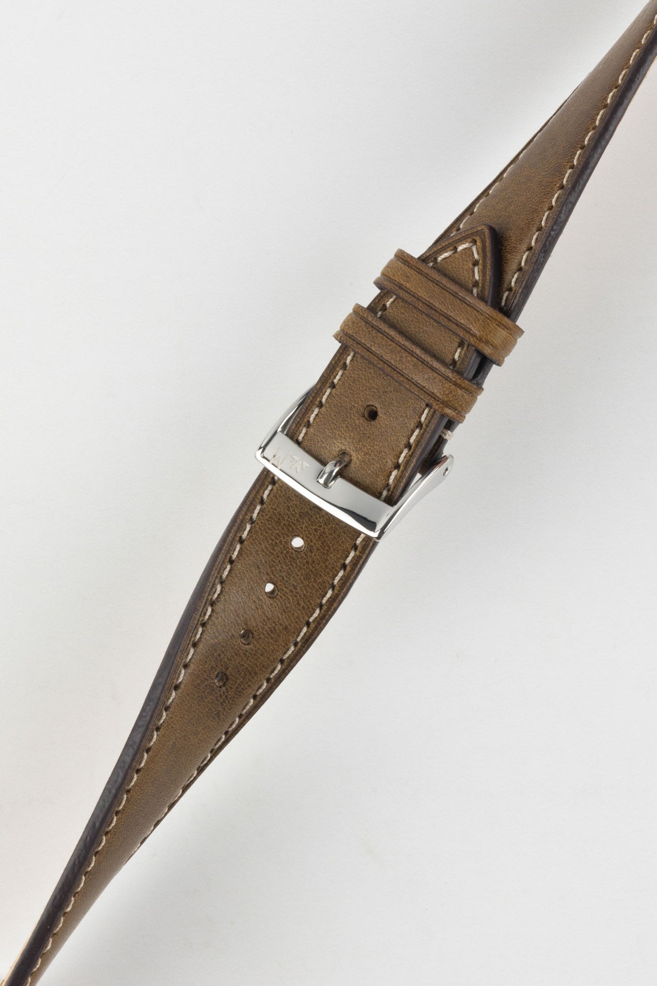 Morellato EL GRECO Calfskin Leather Watch Strap in GREEN