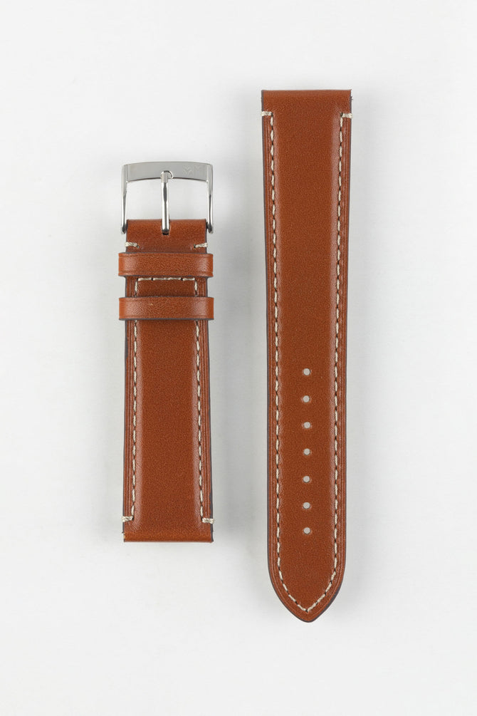 Morellato GAUDÌ Calfskin Leather Watch Strap in HONEY