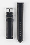 Morellato GIORGIONE Smooth Calfskin Leather Watch Strap in BLACK