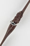 Morellato GIORGIONE Smooth Calfskin Leather Watch Strap in BROWN