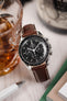 Morellato GIORGIONE Smooth Calfskin Leather Watch Strap in BROWN