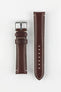 Morellato GIORGIONE Smooth Calfskin Leather Watch Strap in BROWN