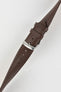 Morellato GRAFIC Calfskin Leather Performance Watch Strap in BROWN