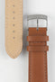 Morellato GRAFIC Calfskin Leather Performance Watch Strap in GOLD BROWN