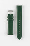 Morellato GRAFIC Calfskin Leather Performance Watch Strap in GREEN