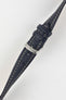 Morellato KUGA Padded Calfskin Leather Watch Strap in BLUE