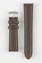Morellato KUGA Padded Calfskin Leather Watch Strap in BROWN