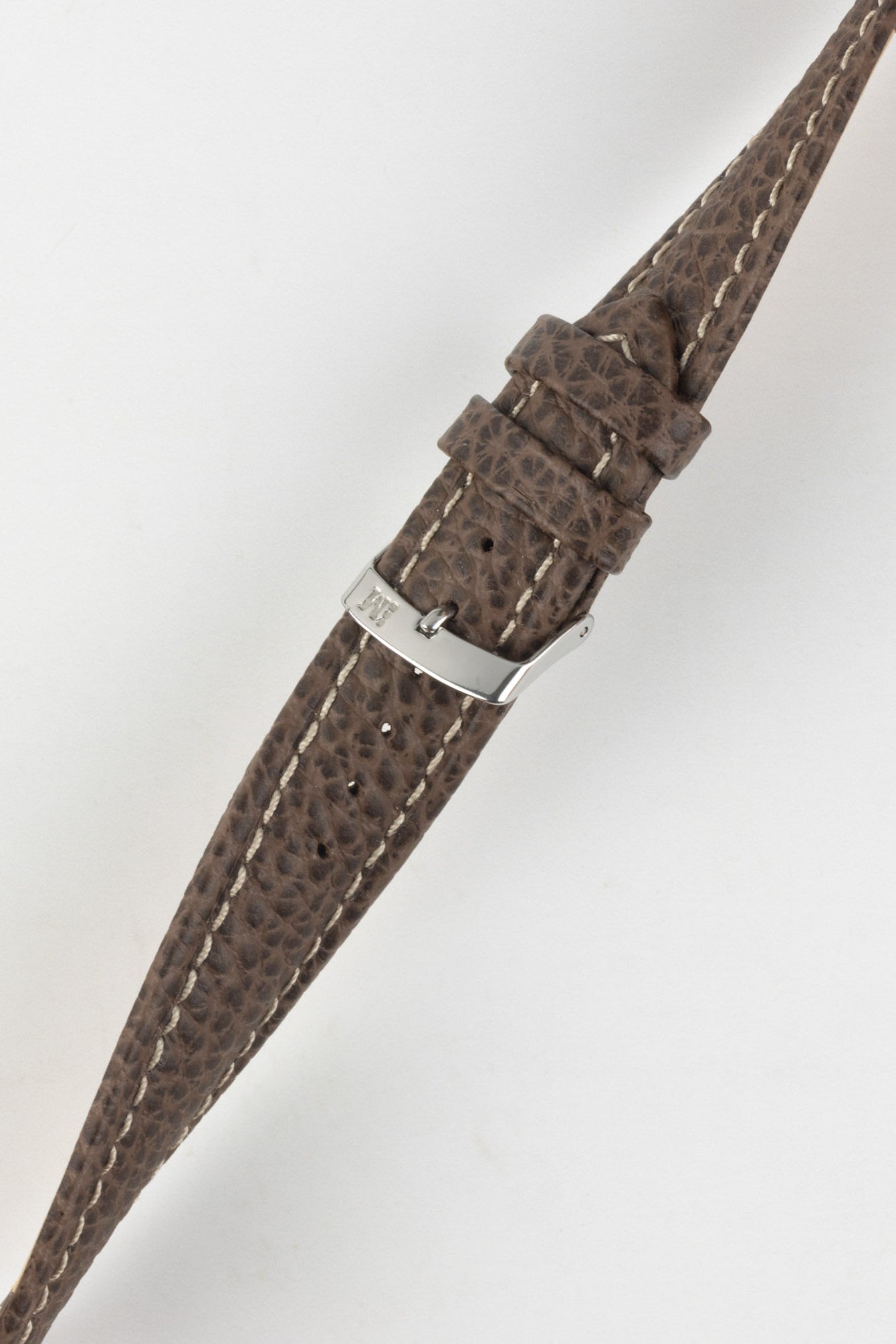 Morellato KUGA Padded Calfskin Leather Watch Strap in BROWN