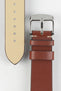 Morellato PAROS Recycled Leather-Fibre Watch Strap in GOLD BROWN