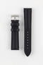 Morellato RACE Motorsport Microfibre Watch Strap in BLACK with BLACK Stitch