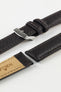 Morellato TINTORETTO Genuine Deerskin Leather Watch Strap in DARK BROWN