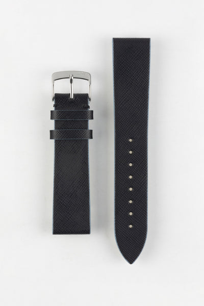 Morellato ZANTE Recycled Leather-Fibre Watch Strap in BLACK